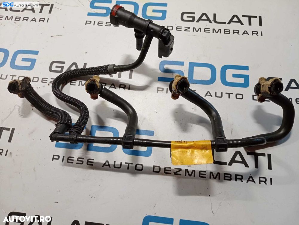 Rampa Retur Injectoare Nissan Juke F15 1.5 DCI 2010 - 2014 Cod 166714557R [M7109] - 1