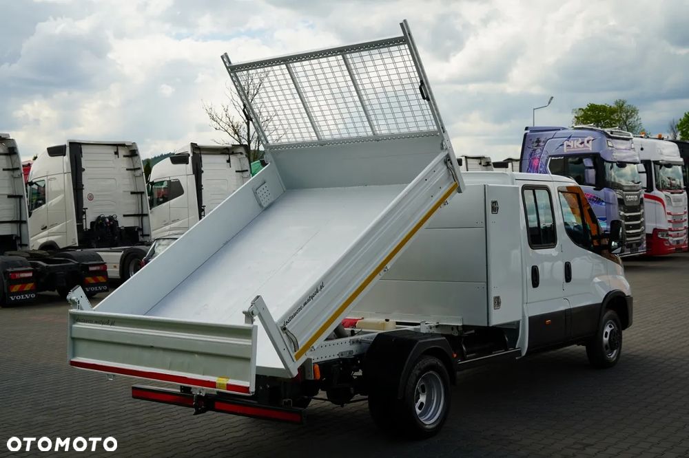 Iveco DAILY 35-160 / WYWROTKA ALUMINIOWA / BRYGADÓWKA - 6 MIEJSC / BLIŹNIAK / MANUAL / - 6