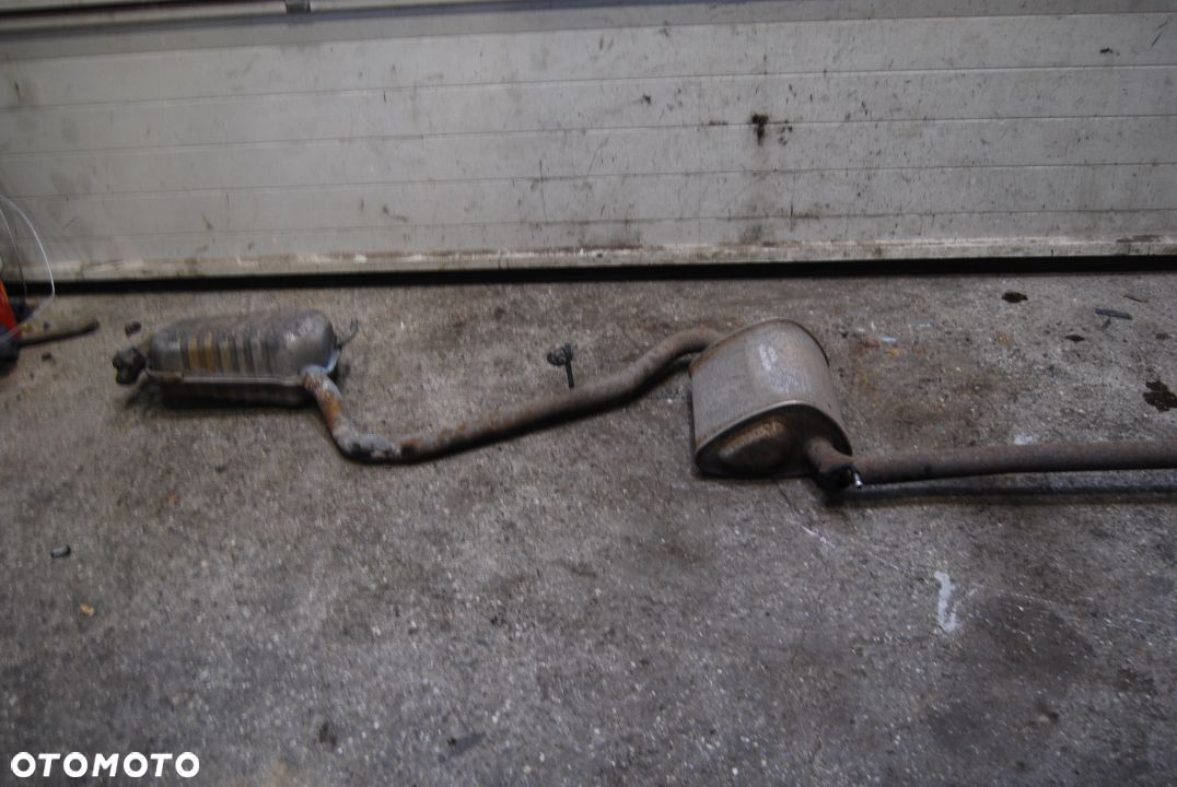 TŁUMIK KOMPLETNY ŚRODKOWY + TYLNY AUDI A4 B6 KOMBI 1.9 TDI 8E0253611CB - 1