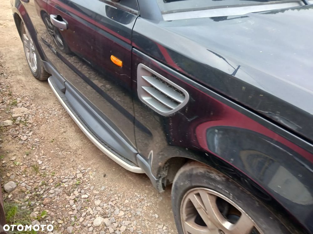 LAND ROVER SPORT L320 JAVA BLACK maska pokrywa silnika klapa bagażnika zderzak lampa reflektor - 4