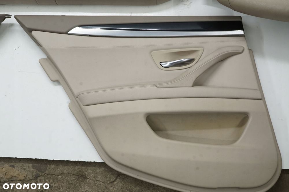 BMW 5 F10 FOTELE KANAPA BOCZKI SKÓRA GRZANE - 15