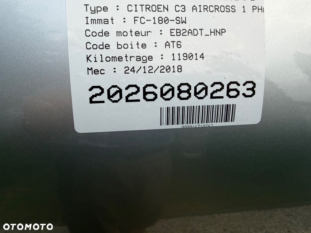 Citroën C3 Aircross PureTech 110 Stop & Start EAT6 OPF Shine - 7