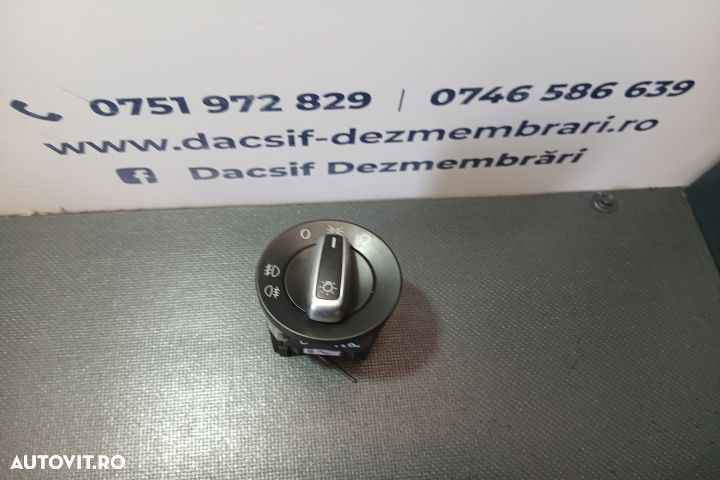 Comutator faruri 6R0941531G 6R0941531G Volkswagen VW Polo 5 6R [2009 - 1