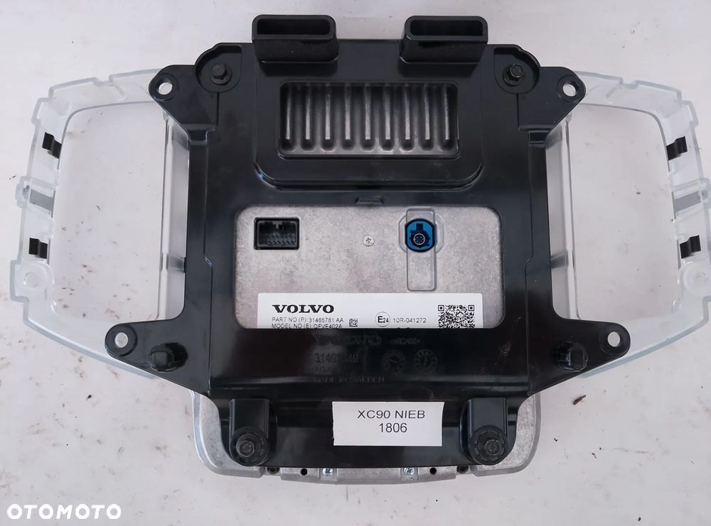 Wyświetlacz Radio Volvo XC90 II 31466781 / 32247465 - 6