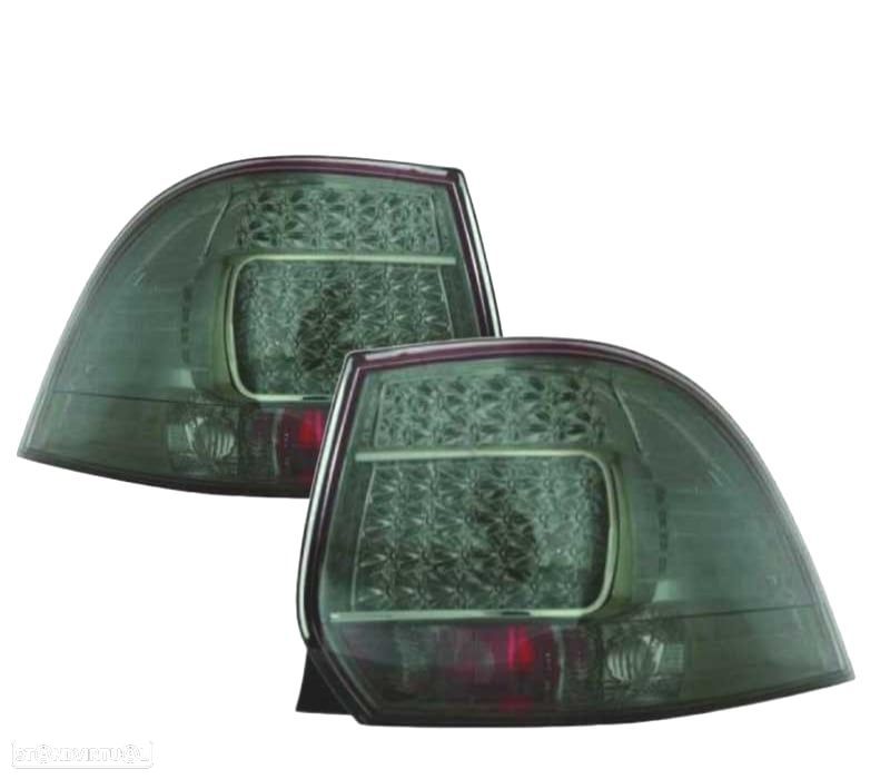PILOTOS VOLKSWAGEN VW GOLF 5 VARIANT 07- LED FUNDO CROMADO ESCURECIDO - 1