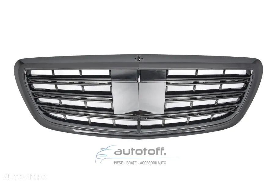 Grila Mercedes S-Class W222 (2013-2020) Black Facelift Design - 1