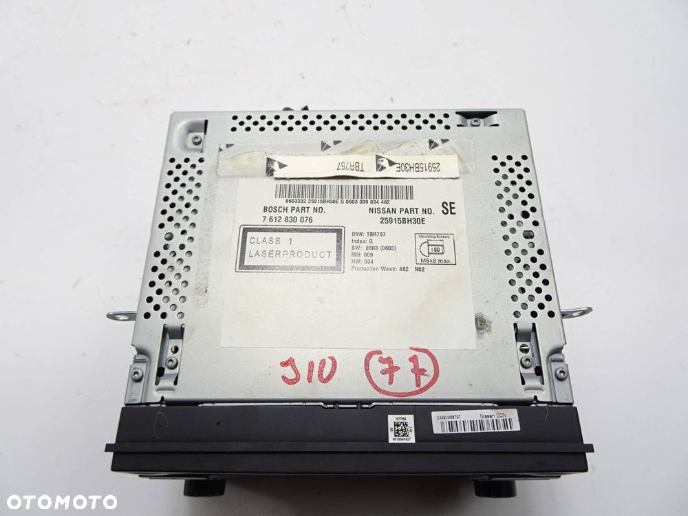 radio cd nissan qashqai j10 lift 10-13 r. - 5