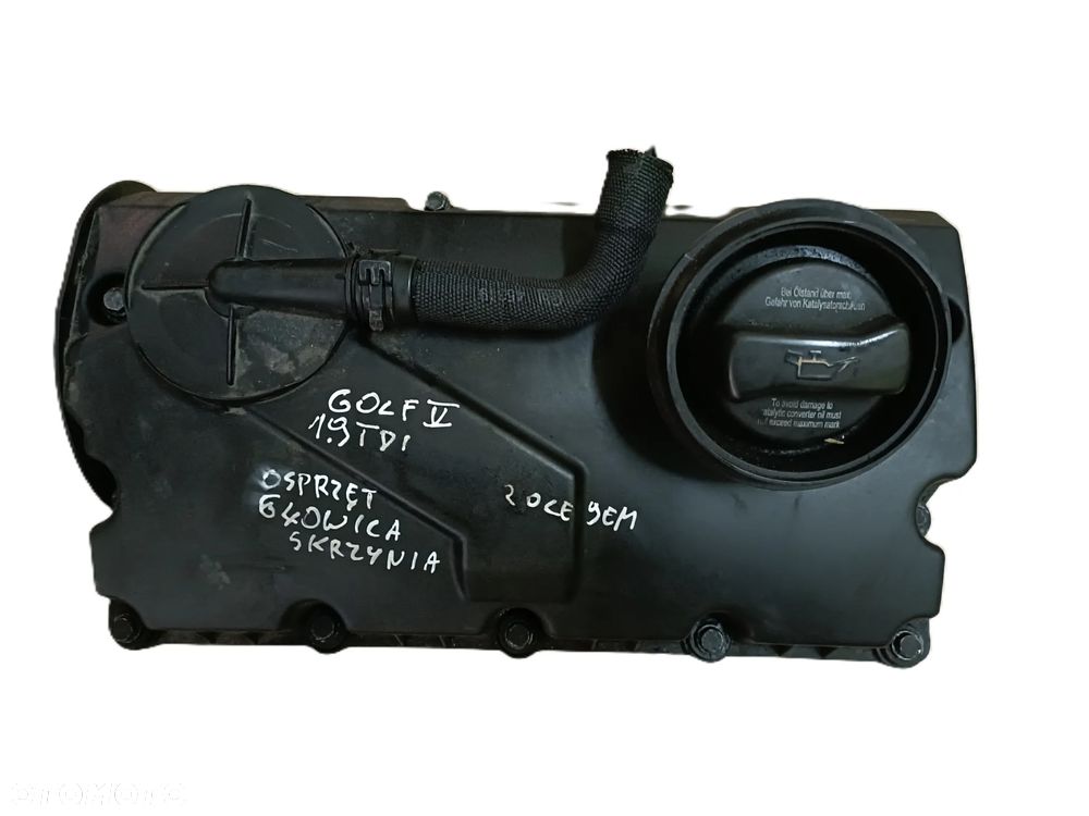 VOLKSWAGEN GOLF V 03-09 r. 1,9 TDI GŁOWICA SILNIKA 038103373R + - 2