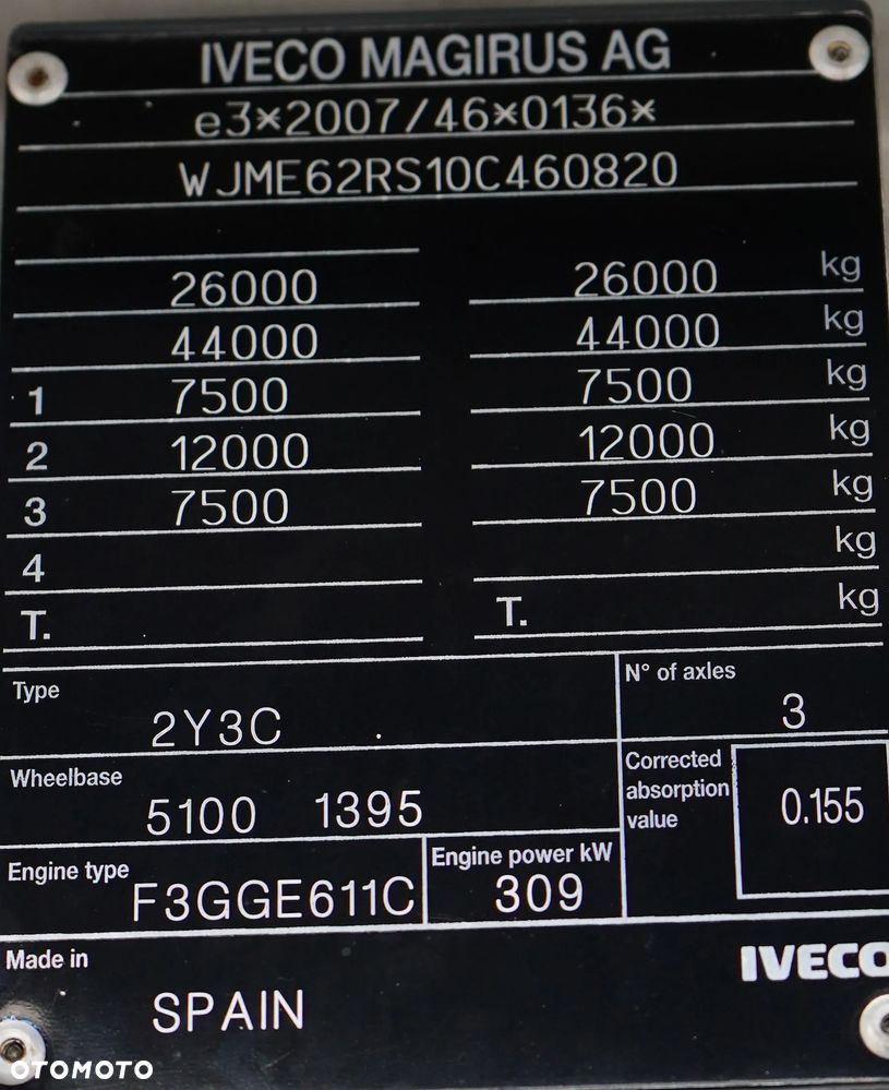 Iveco / S-WAY / 420 / E 6 / KONTENER + WINDA / 20 PALET / RETARDER / OŚ SKRĘTNA / ROLETA - 11