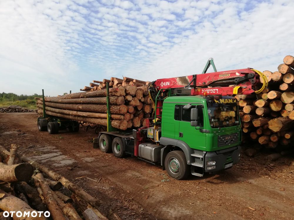 MAN TGA 26.480 6x4 do dłużycy, drewna, lasu - 17
