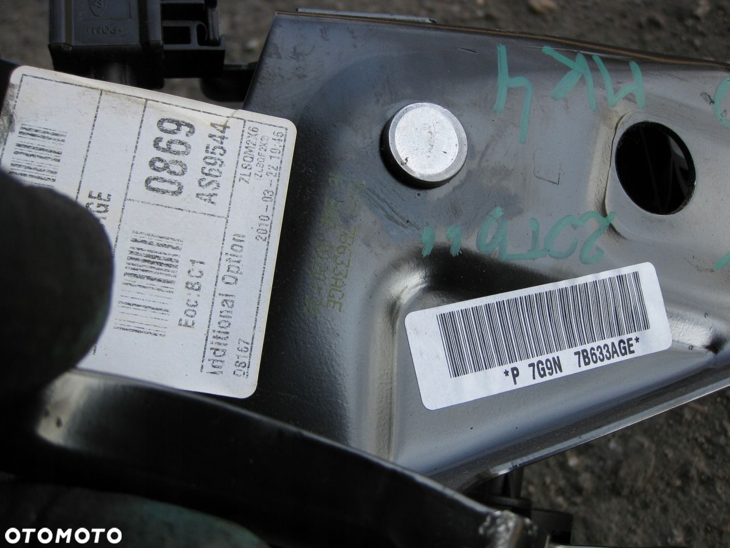 FORD MONDEO MK4 2.0 TDCI 10R KOMBI PEDAŁ SPRZĘGŁA 7G9N7B633AGE - 4