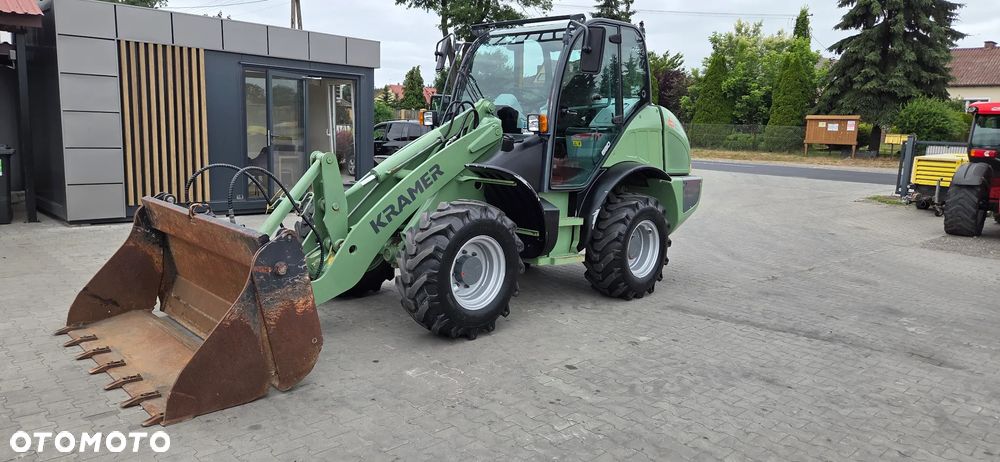 Kramer <<Kramer 680, szczęka+widły, łyżka pływająca, z Niemiec!>> - 2