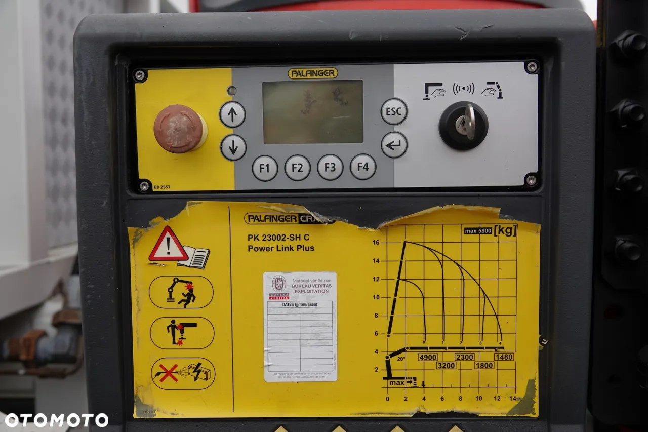 Scania P 450 / 8x4 / HDS PALFINGER PK 23002 / SKRZYNIOWY - 7 metr / EURO 6 / STEROWANIE RADIOWE - 5