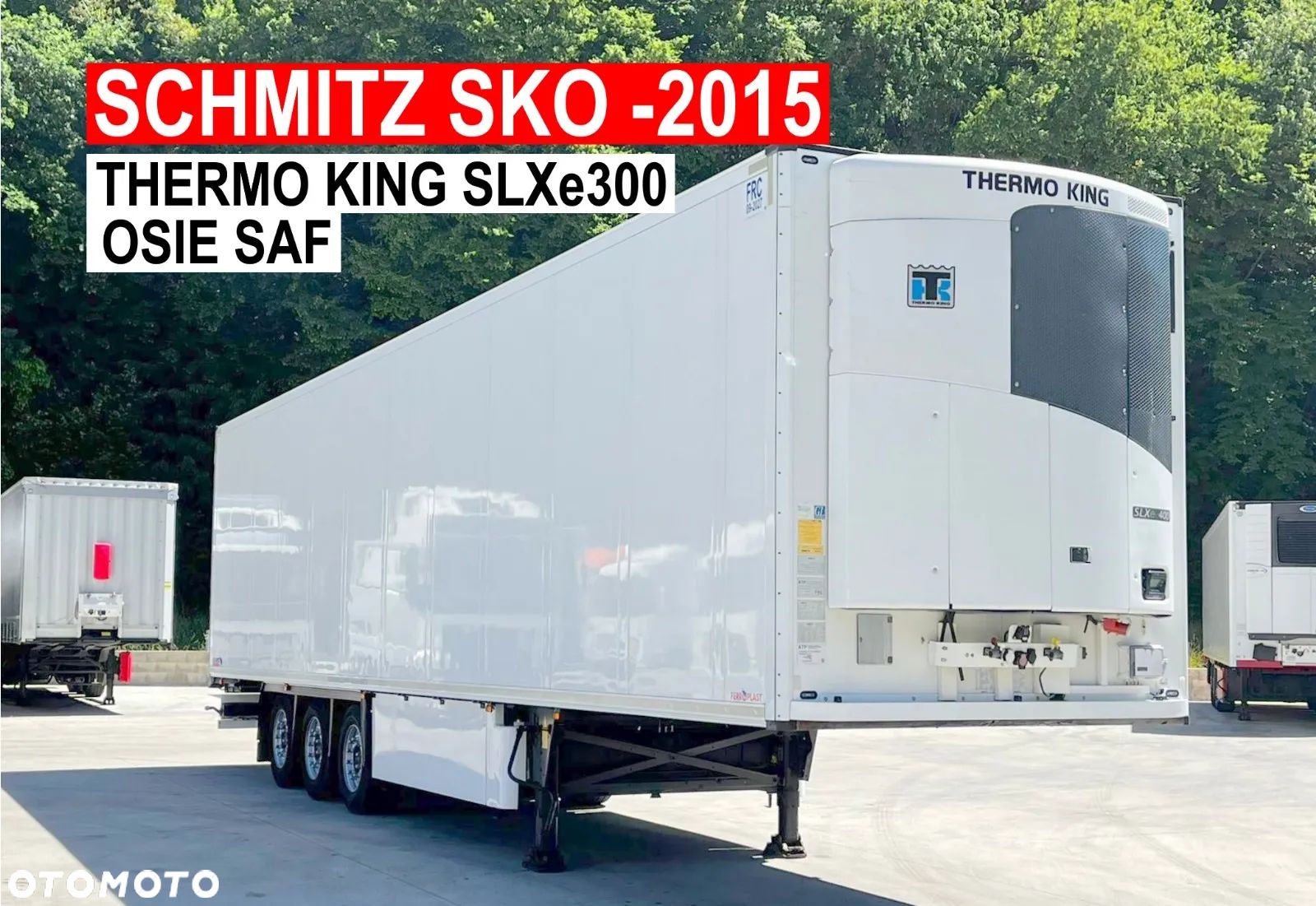 Schmitz Cargobull Chłodnia // Thermo King // Standard // Kosz Paletowy // SAF // - 1