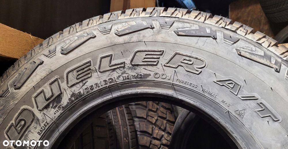 1x Bridgestone Dueler A/T 001 225/75R16C 116/114S Z662A - 5