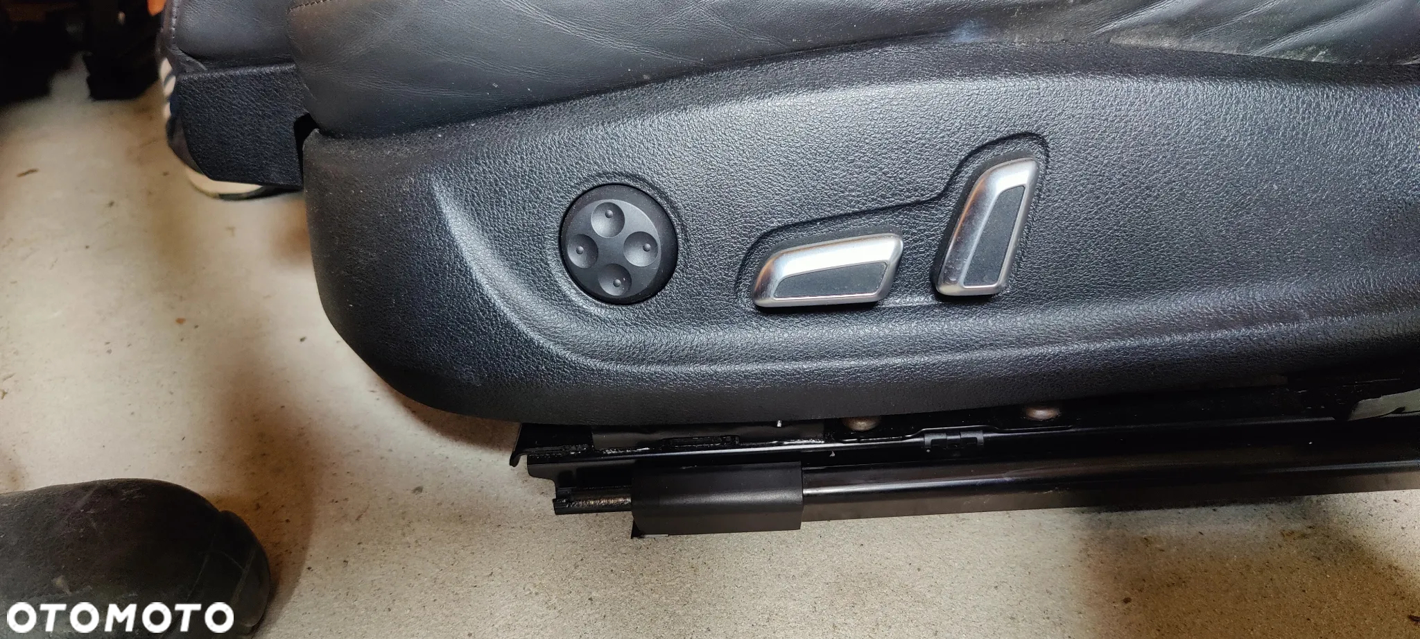 FOTEL KIEROWCY LEWY PRZÓD AUDI A6 A7 C7 S-LINE SLINE ELEKTRYCZNY SKÓRA SKÓRZANY - 2