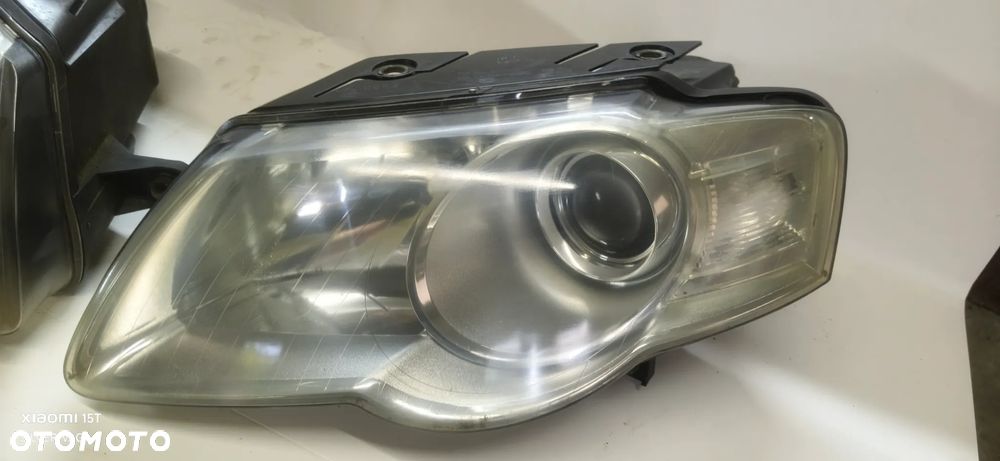 Lampy przednie VW Passat b6 lewa prawa komplet wszystkie części L041 - 3