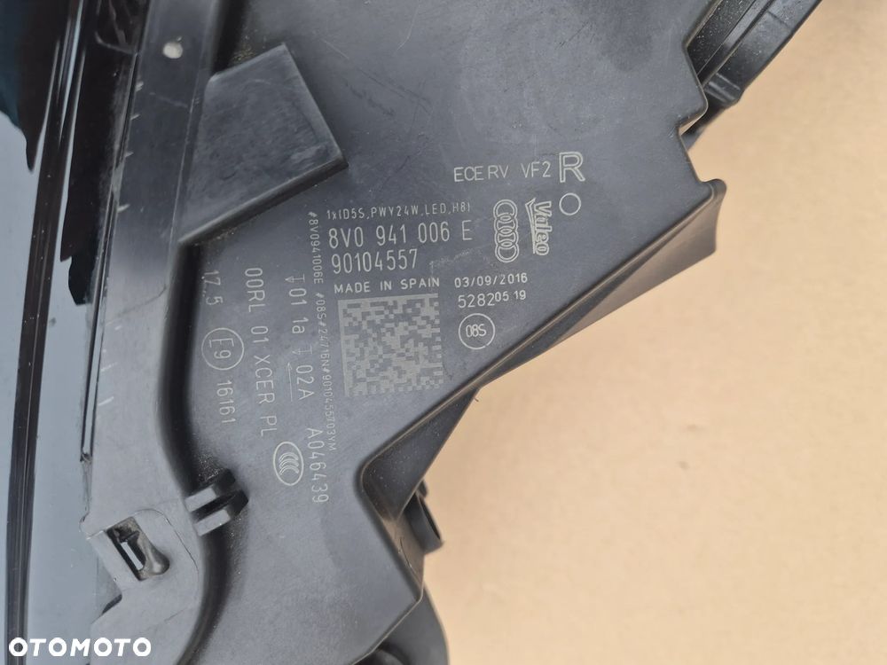 Audi A3 8V lampa prawa lifting 2016-.Ksenon.Valeo.EU - 6