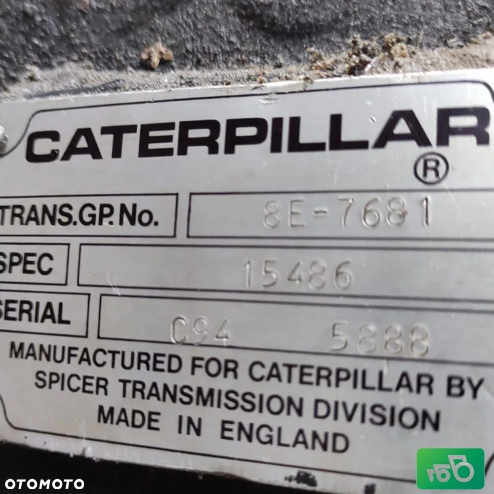 Skrzynia biegów manualna CKA66245 8E-7681 Caterpillar 428B - 9