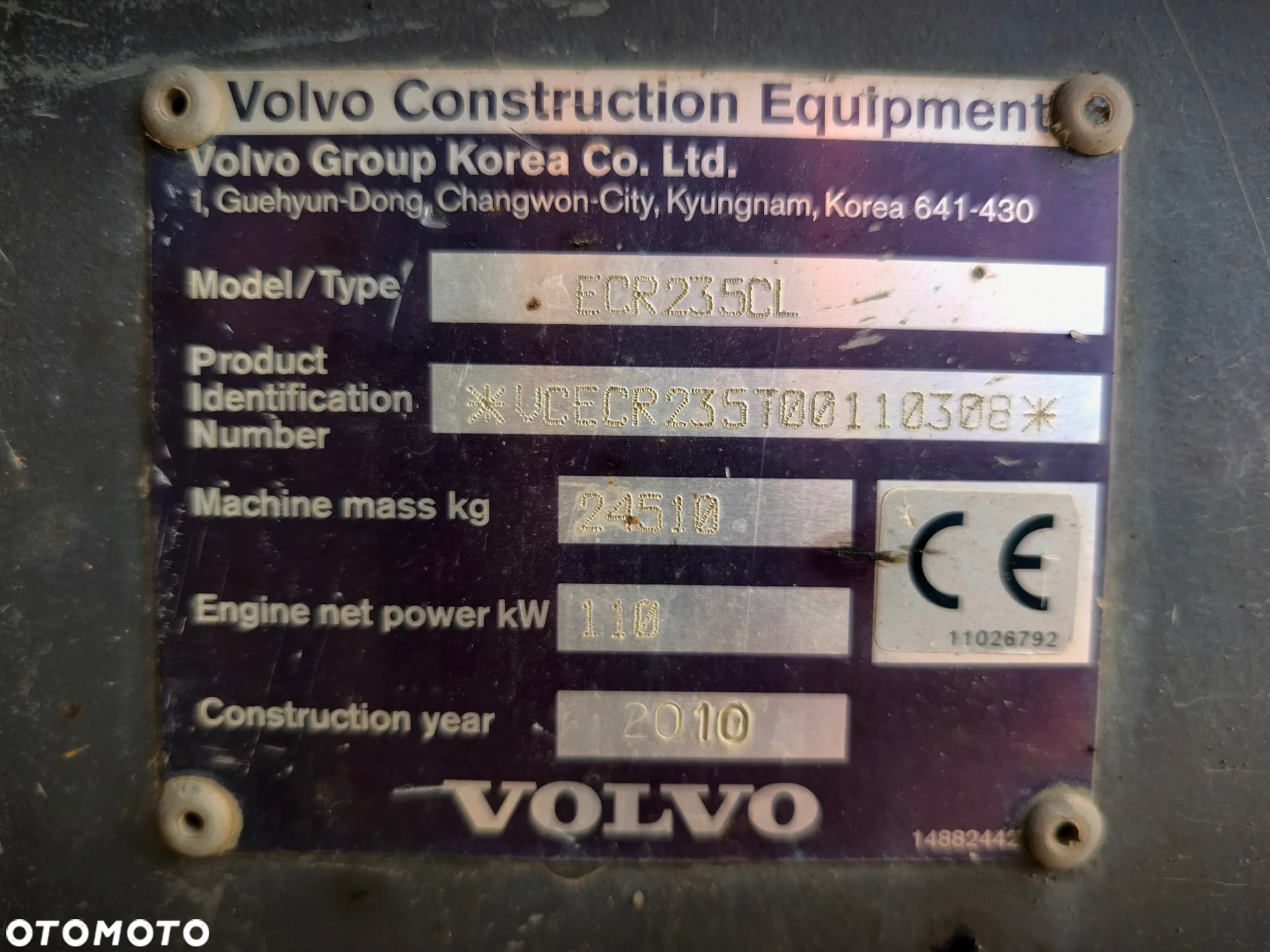 Volvo ECR 235 CL - 20