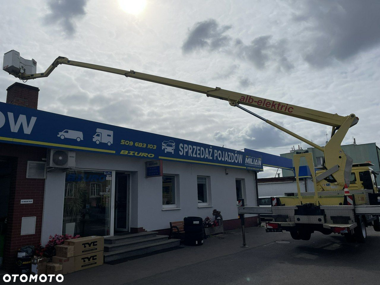 MAN Man TGL 8.180 Podnośnik koszowy 27m RUTHMANN T270 Zwyżka 2008 - 28