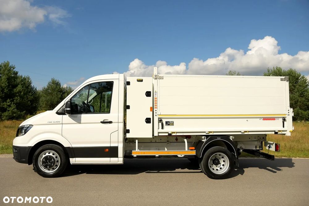 Volkswagen CRAFTER MAN TGE 5.160 * WYWROTKA * BOGATY * PRZEB: 18 000km! * JAK NOWY! - 5