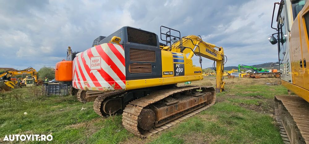 Komatsu PC 490 LC Excavator pe șenile - 12