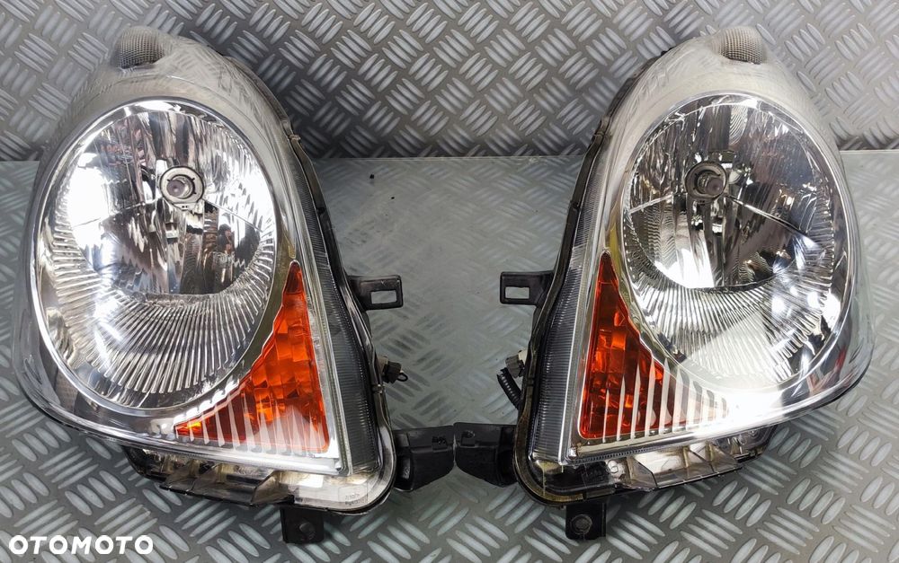 reflektor lampa lewa lewy prawa prawy przód NISSAN NOTE E11 2006-2008 EURO - 1