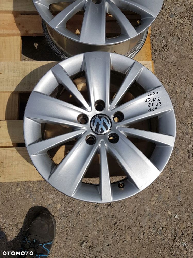 alufelgi 7n0601025a vw sharan 6.5'' x 16'' 5x112 et33 - 4