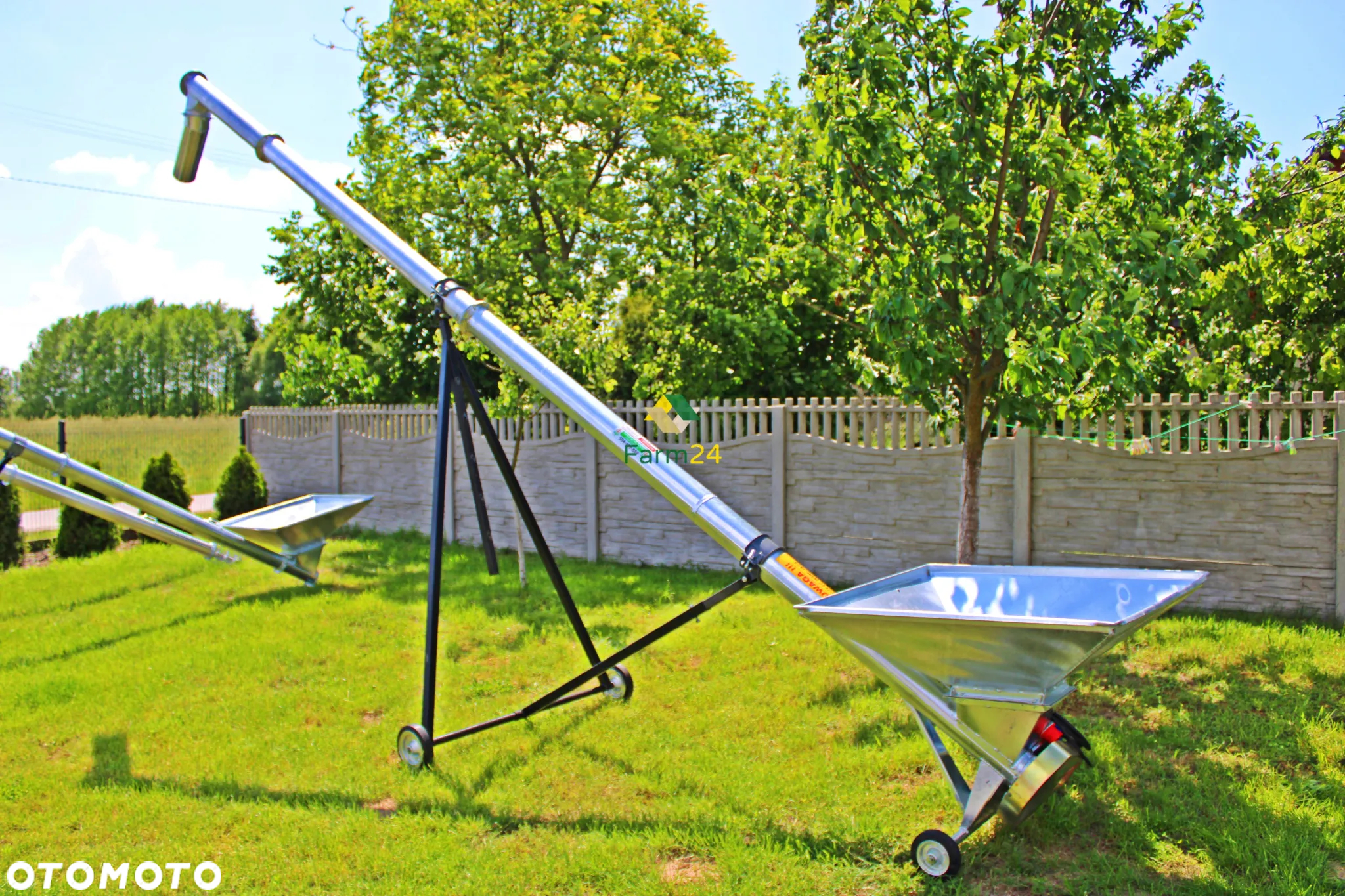 LEKKA WYDAJNA Żmijka do zboża FI 125 20 t/h Podajnik ślimakowy Przenośnik zbożowy Żmijka KUL-MET - 5