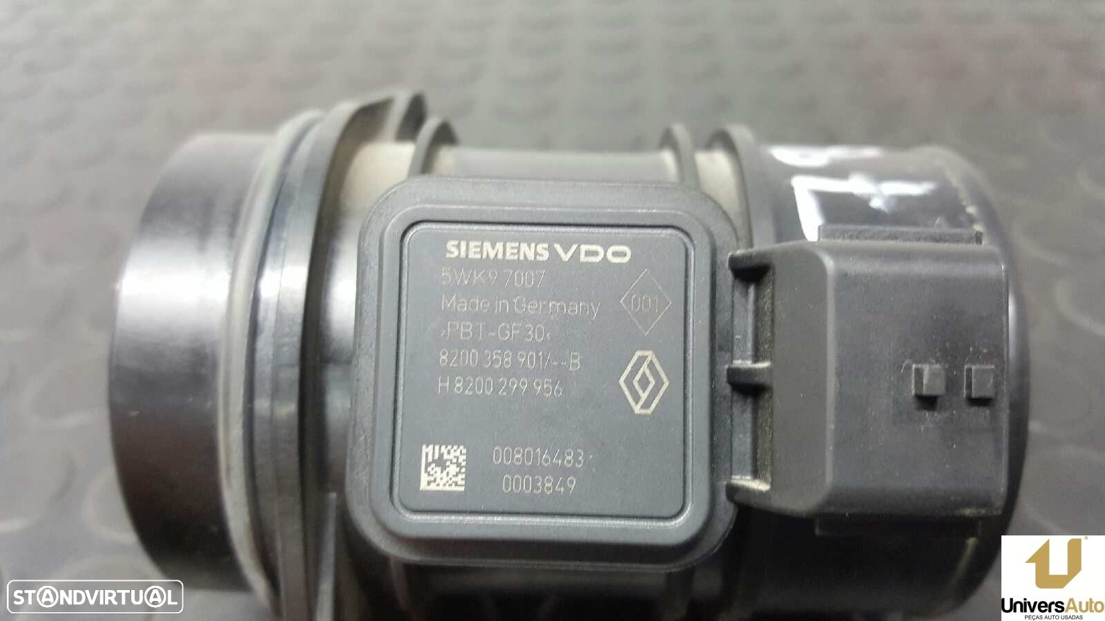 MEDIDOR DE MASSA DE AR RENAULT CLIO III STYLE - 3