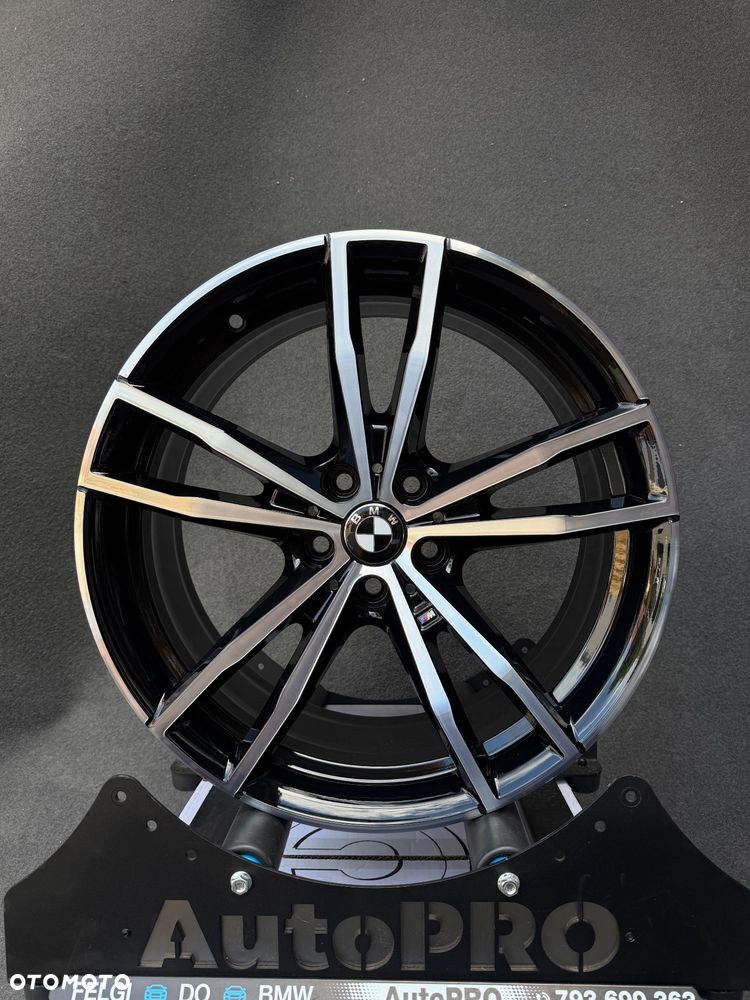 Nowe   alufelgi M pakiet 5x112 19 felgi 8j ET25 i 9J ET35 BMW seria 3 G20 G22 G30 G31 F44 G22 G23 G32 F39 G60 G01 X1 F48 G42 X2 U06 Active Tourer Z4 G29 xDrive jak Styling 930 czarne Japan Racing Carbonado - 3