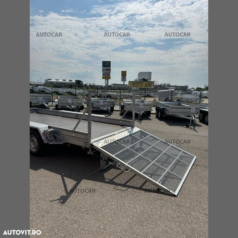 Autocar Platforma,trailer  cu trei axe pentru transport de utilaje  K4535 - 9