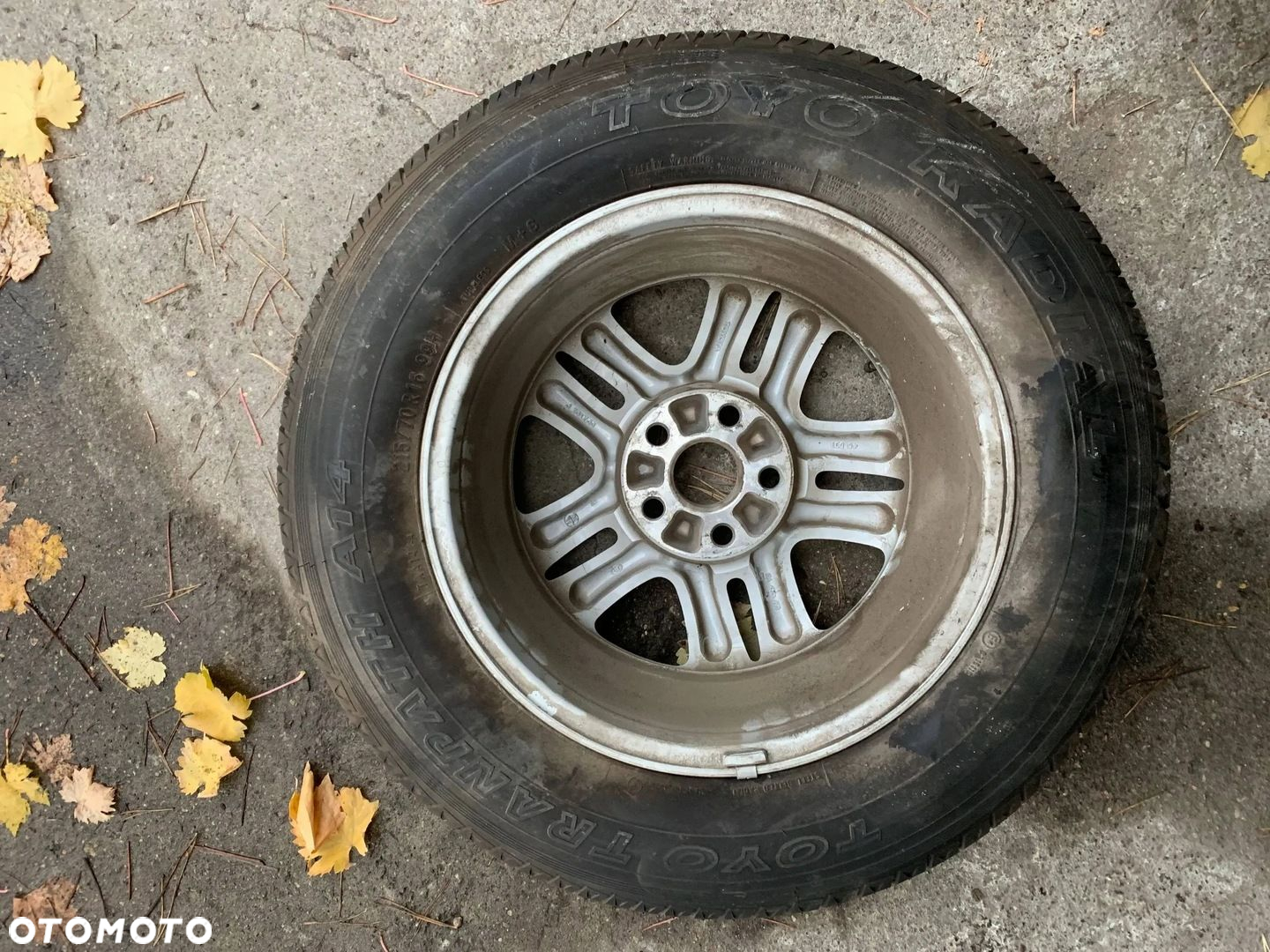 Koło dojazdowe zapas alufelga felga 215/70R16 Toyota RAV 4 II XA20 WWA - 2