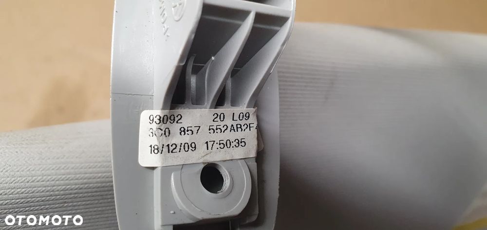 Osłona przeciwsłoneczna prawa pasażera VW Passat B6 3C0857552AB - 4
