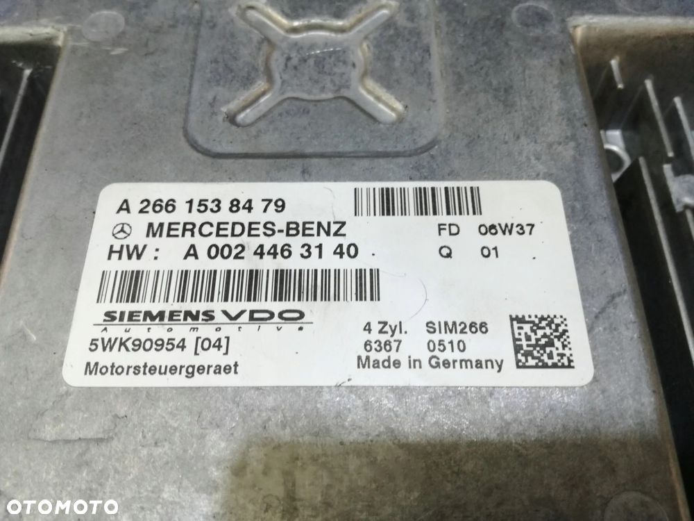 Mercedes W169 komputer A2661538479 obudowa filtra powietrza A2660900101 - 6