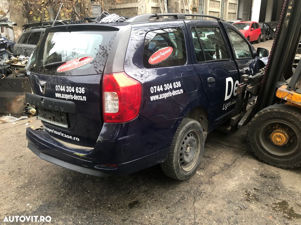 Dezmembrez Dacia Logan 2 mcv break 2018 2019 1,5 DCI albastru - 3