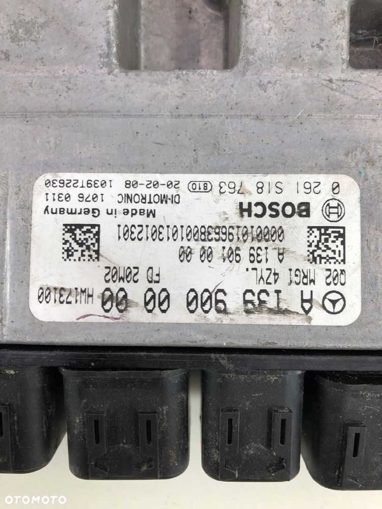 MERCEDES W167 W177 AMG MODUŁ KOMPUTER STEROWNIK SILNIKA A1399000000 - 2