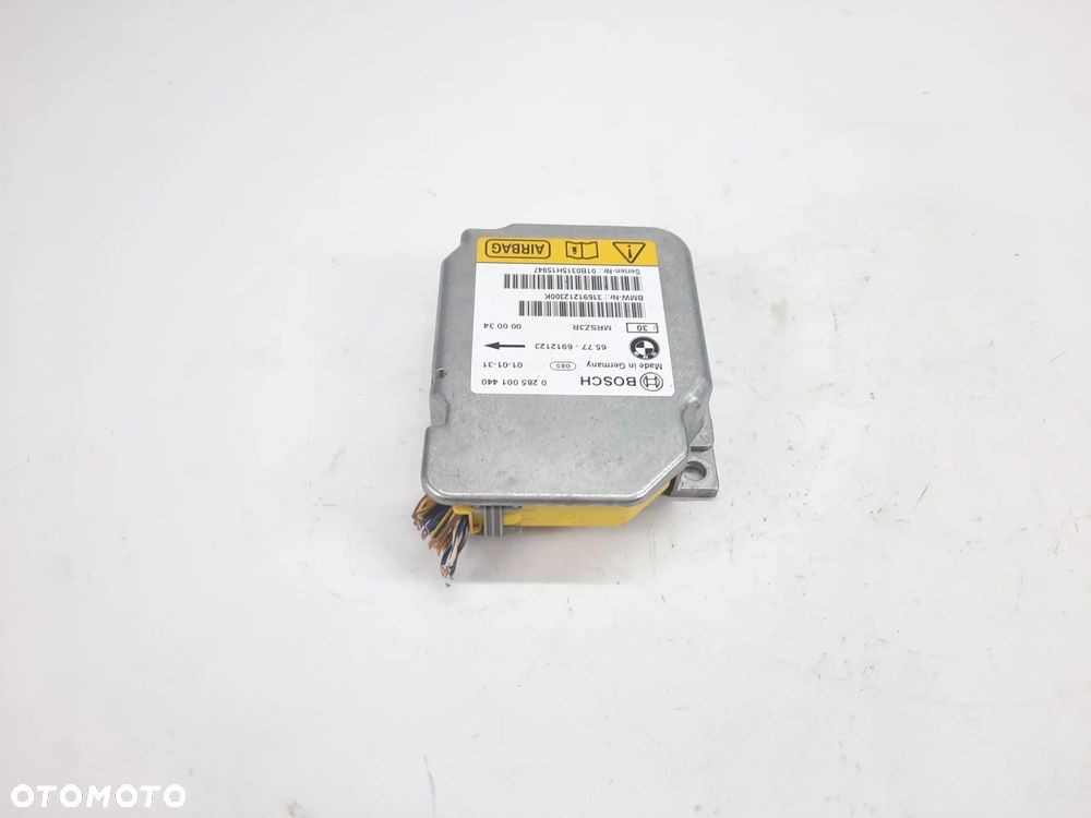 BMW 3 E46 MODUŁ SENSOR PODUSZEK AIRBAG 6912123 - 3