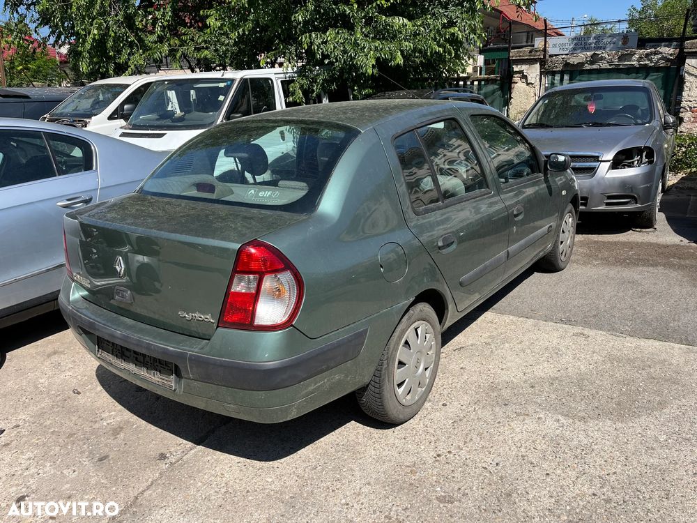 Dezmembrez Renault Clio Symbol 2005 1,4 benzina verde TED97 94.000km - 3