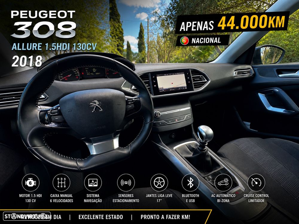 Peugeot 308 1.5 BlueHDi Allure - 13