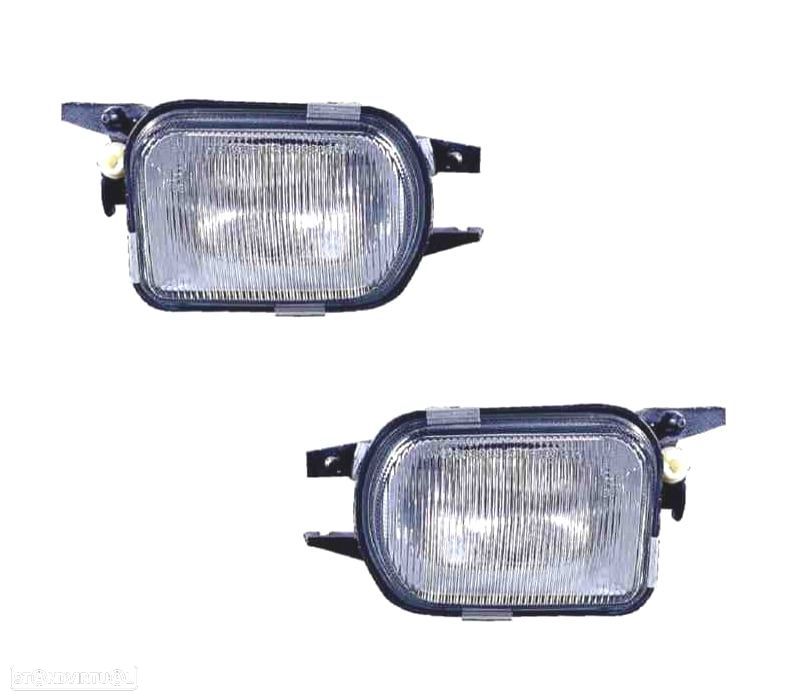 FARÓIS DE NEVOEIRO PARA MERCEDES C-CLASS W203 00-04 BRANCA - 1