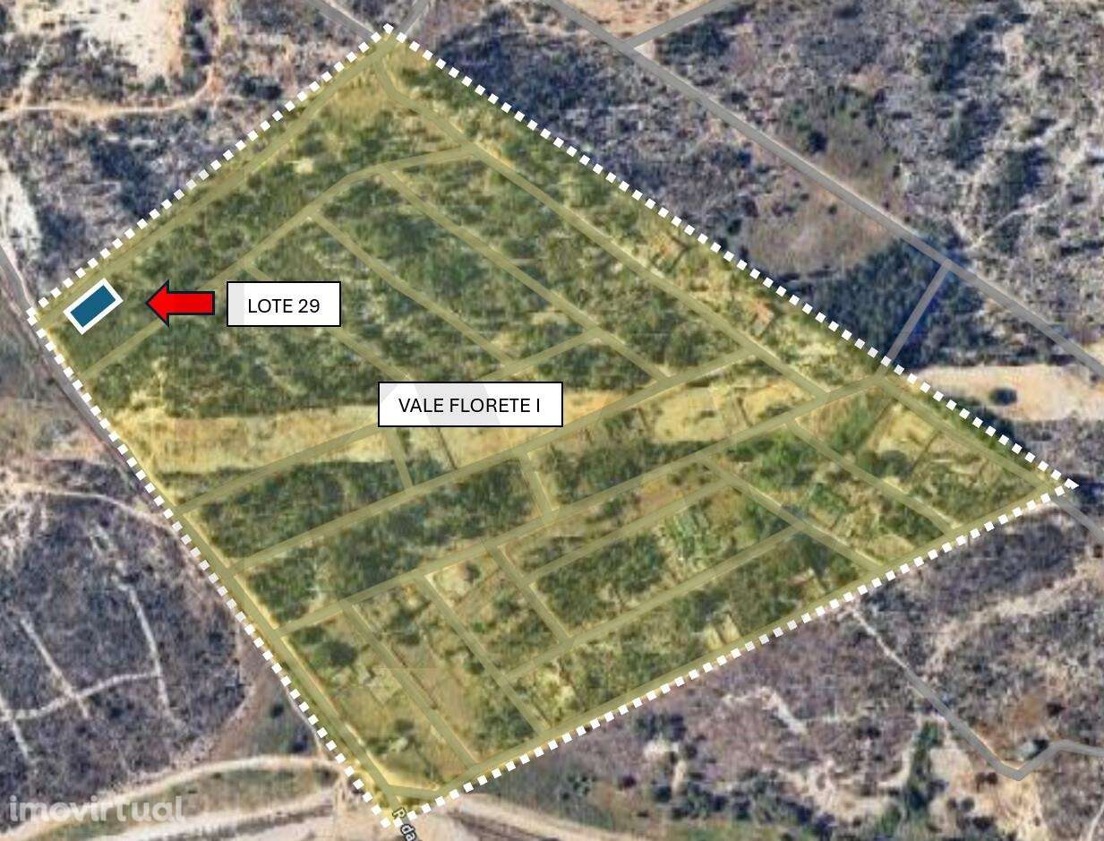 TERRENO 525 M2 - VALE FLORETE I - Azeitão - Setúbal - Grande imagem: 2/5