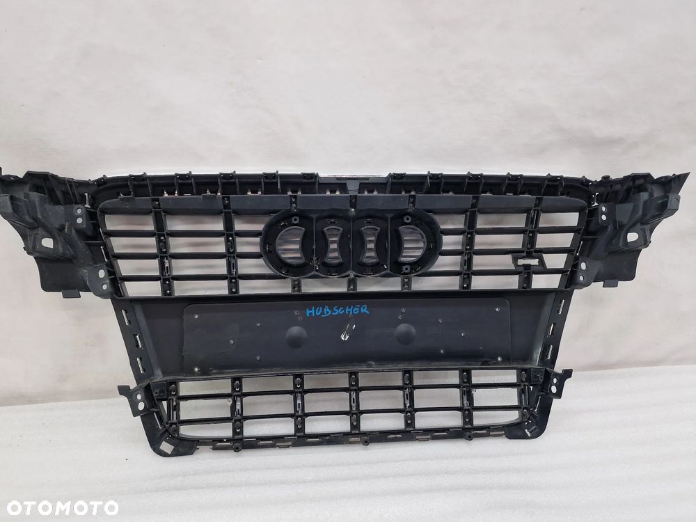 AUDI A4 / S4 8K0 S-LINE 08- ATRAPA / GRILL PRZEDNI PRZÓD NA WYSOKI POŁYSK , NR 8K0853651B , NR AUKCJI GL765 - 13