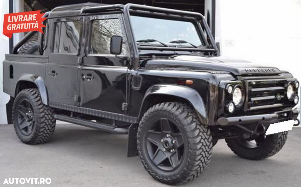 Praguri trepte Laterale 110 compatibile cu Land ROVER Defender (1990-2016) Black E- livrare gratuita - 8