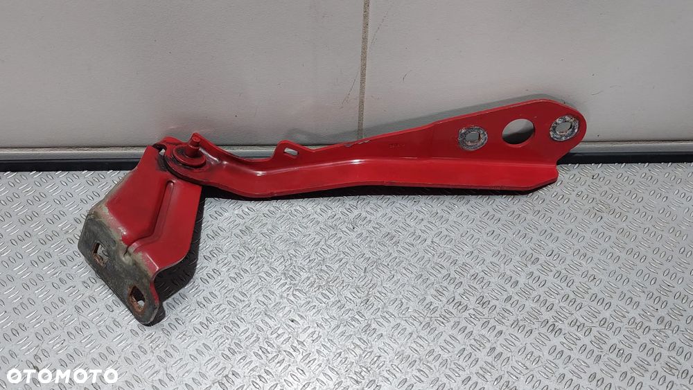 ZAWIAS MASKI PRZÓD LEWY CZERWONY RENAULT MASTER III 3 2,3 DCI NR 654010006R - 3