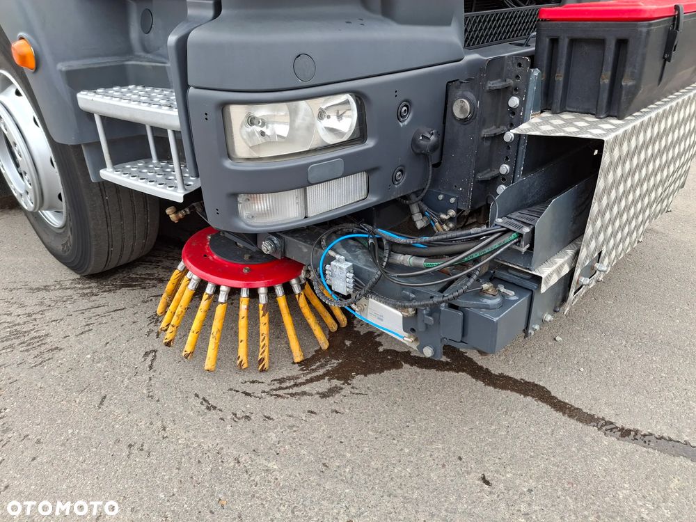 MAN TGM 18.250 Zamiatarka Kupper Weisser BROCK 2 Silniki Euro 5 Odchwaszczarka Szczotki L/R Szczotka Przednia EUnited PM10 Kamery - 35