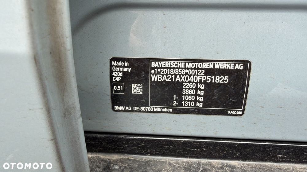 BMW Seria 4 420d M Sport sport - 39