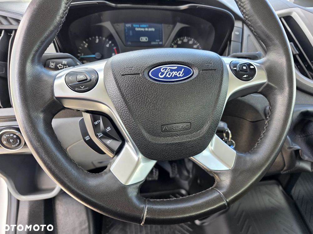 Ford TRANSIT 2,0 TDCI 170 KONNA DOKA BRYGADÓWKA 7 OSOBOWA 3,1M SKRZYNIA KLIMA WEBASTO LEDY BLIŻNIAKI DO 3,5T GWARANCJA - 17