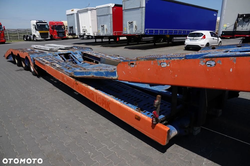 Nooteboom VS-MONT/ VSAT11 / NACZEPA LAWETA / NISKOPODWOZIOWA / 17 M / PODEST HYDRAULICZNY / WCIĄGARKA / SAF - 10